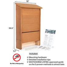 Load image into Gallery viewer, Bat House (3 Chambers Nursery)