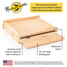 Cargar imagen en el visor de la galería, Inspected and certified by Merlin Tuttle's Bat Conservation (MTBC)