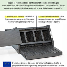 Cargar imagen en el visor de la galería, WHITEHORSE Bat House (4 Compartments) - Black