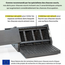 Charger l'image dans la galerie, WHITEHORSE Bat House (4 Compartments) - Black