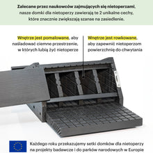 Załaduj zdjęcie do przeglądarki galerii, WHITEHORSE Bat House (4 Compartments) - Black