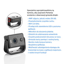 Load image into Gallery viewer, WHITEHORSE Solar Powered Camera for Bird Houses