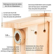 Afbeelding in Gallery-weergave laden, WHITEHORSE Bird House