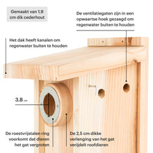 Load image into Gallery viewer, WHITEHORSE Bird House