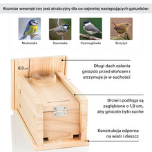 Load image into Gallery viewer, WHITEHORSE Bird House