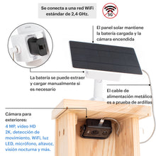 Cargar imagen en el visor de la galería, WHITEHORSE Bird House with Camera