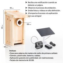 Cargar imagen en el visor de la galería, WHITEHORSE Bird House with Camera