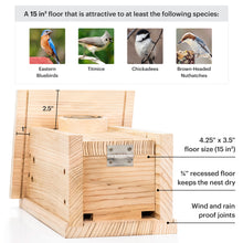Load image into Gallery viewer, Bird House (Nestbox)